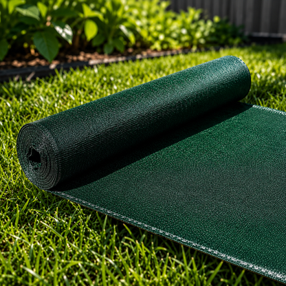 Plasă de umbrire HDPE, 2x10 metri, grad umbrire 40%,50g/mp,verde