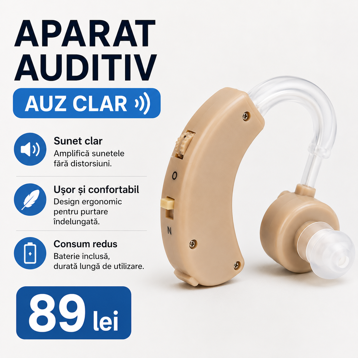 Aparat Auditiv AuzClar